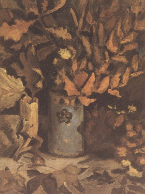 Vase with Dead Leaves (nn04)